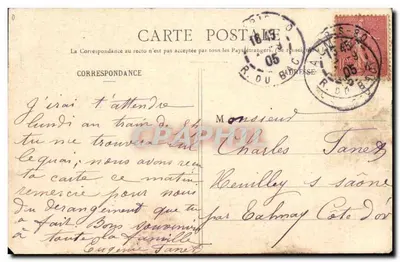 A Mulher é um Anjo — Ela deixa de ser quando se torna Sogra — Fototype A. Bergeret & Cie, Nancy — Verso