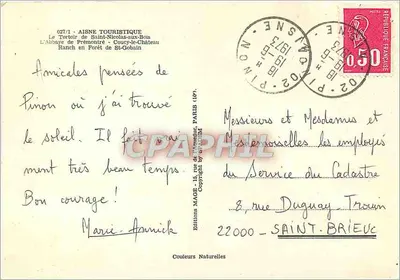 Aisne — Seus Lindos Locais — Edições MAJE — Verso
