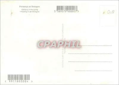 Retagne — Wiosna w Bretanii — Wydawnictwo DART JOS. LEDOCHIN — Rewers