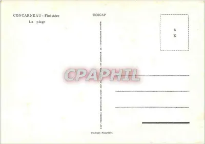 Concarneau - Finistère — La playa — Ediciones Théonjac — Reverso