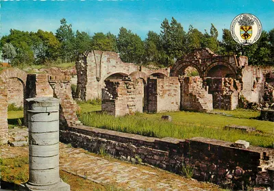 Ruínas da Abadia dos Convers — Vista da fachada sul — Editor: Kortare, n° 107016
