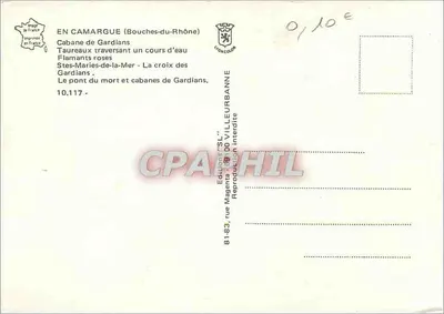 W Camargie — (B. du Rh.) — Wydawnictwo 'SL' nr 10.117 — Rewers