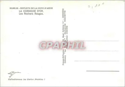 Les Rochers Rouges — Złota Północna Pobrzeże — Wydawca IRIS — Rewers