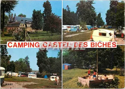 Camping Castel des Biches — Villers-Hélon (Aisne) — Éditions MACE