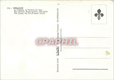 Versailles — Pałac, Wschodni Parter — Wydawnictwo Art — Rewers