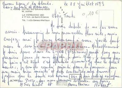 ला वर्सान्ने — स्की स्टेशन — एडिटर जे. गैलार्ड — पीछे