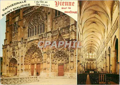 Catedral São Maurício — Viena-sur-le-Rhône — Ed. J. Cellard