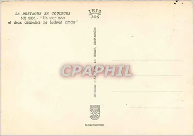 Ancla y cuerda — Châteauneuf, Châteauneuf — Ediciones de Arte Jos — Reverso