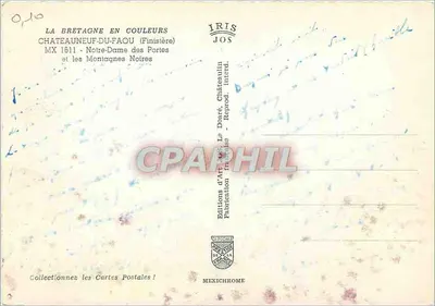 Châteauneuf-du-Faou — Najświętsza Panienka z Drzwi i Czarne Góry — Wydawnictwo Sztuki JOS — Rewers