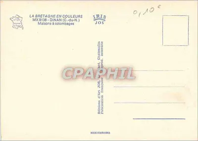 Casas com colmios — Dinan (C.-du-N.) — Éditions d'Art JOS — Verso