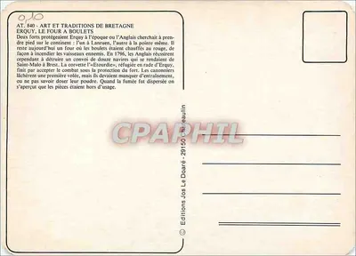 Erquy - O forno de bolas de fogo — Edições Jos La Doare — Verso