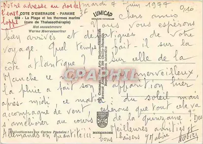 Côte d'Émeraude - Parame — strand en zeebaden — Lumicap — Achterkant