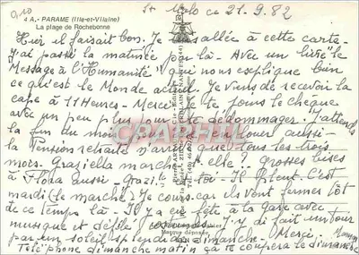 Pływa Rochebonne — Ille-et-Vilaine — Wydawnictwo Gabier — Rewers