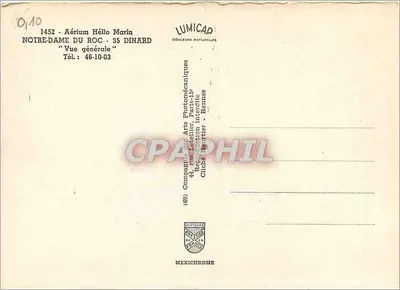 Notre-Dame du Roc — Ogólny widok — Aérium Hélios Marin — Rewers