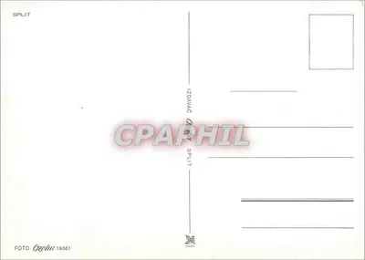 Portal decorado com um leão de pedra — Split — editor Ozeha, n° 16561 — Verso