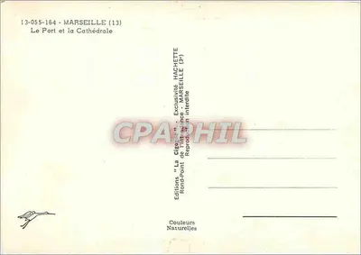 Marsiglia — Il Porto e la Cattedrale — Edizioni Hachette — Verso
