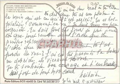 Zamek La Raymondie — Martel-en-Quercy — Wydanie luksusowe — Rewers