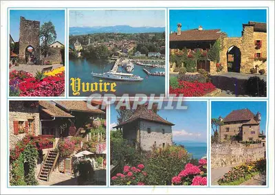 Yvoire — Cidade Medieval florida — Éditions Thonon