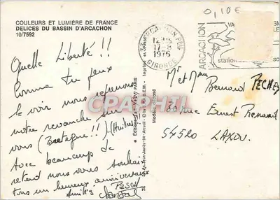 Ostrea — Delice z basenu Arcachon — Juvon — Rewers