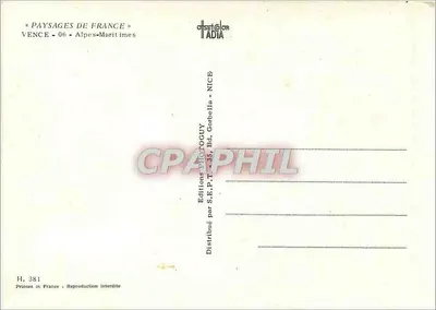 Peyra - Algemene uitzicht — Rozen oogsten, Kapel van het Rosari, Fontein van Peyra — Uitgever S.E.P.T. - NICE — Achterkant