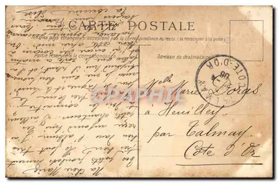 Mulher à beira de um lago com pombas — Le Soir — Louis Bayard, n° 10 — Verso