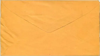Cartolina gialla — indirizzo manoscritto — timbro imperiale britannico — Verso