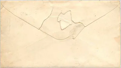 Carta postale destinata a Killingworth, Connecticut — timbro da 3 centesimi e cancelleria di Bucton, agosto 1889 — Verso