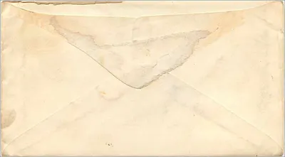 Brooklyn — letter to James Athawes — 2c red stamps — Back