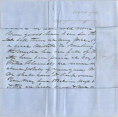 Carte postale antiga — Carta para Sra. Mayo em Haverford, Pensilvânia — Editor desconhecido — Verso