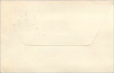 Carta postal da Frota Asiática — Ashan — 15 de maio de 1944 — Selos 3 centavos Thomas Jefferson — Verso