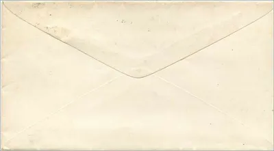 Dundarton, New Hampshire — envelope com selo de 3 centavos e carimbo postal — enviada em torno de 1894 — Verso