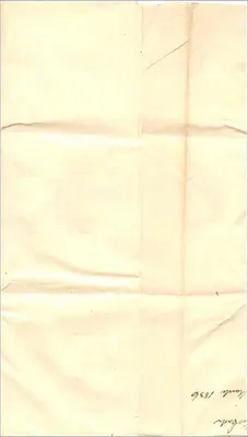 Carta postal de Boston — vers 1886 — editor desconhecido — Verso