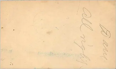Bermwick, Pennsylvania — carta postal americana de 1906 — editor não identificado — Verso