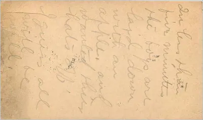 Cemitério Borroman — Berwick, PA — Estados Unidos da América, 1907 — Verso