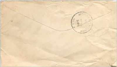 Anúncio de Flour — Bay State Milling Co. — F.C. Bushnell Co. Waterbury, Conn. — Verso
