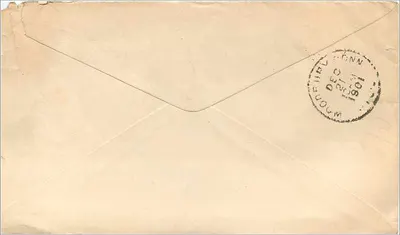 The Bradley-Smith Co. — New Haven, Conn. — editor de cartas postais — Verso