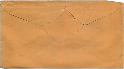 Sobre postal enviado a Cincinnati, Ohio — fechado en 1853 — sello postal de París — Reverso