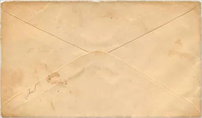 Carte postale non illustrée — Minnesota — timbre 3 cents Lincoln — destinée à Mrs. Sizzie W. Barker, Warren, Warren Co., Pa. — Verso