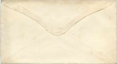 Carta postale destinata a Fredonia, New York — editore non visibile, numero di serie non leggibile — Verso