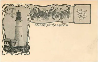 Płynięcie kajakami po Presumpscott — Souvenir of Portland, ME — Rewers