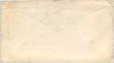 La Porte — Indiana — 31 de agosto de 1901 — sello de 3 centavos — Reverso