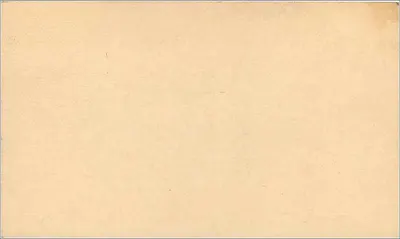 Carte postale américaine — Jefferson — timbre 1 cent — Verso