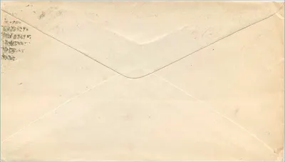 Fitchburg, Massachusetts — carta para Miss Lenna J. Dickey — sello de 2 centavos — Reverso