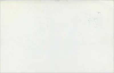 Luftpostkarte — Stempel 6d und 4d — Verleger nicht sichtbar — Rückseite