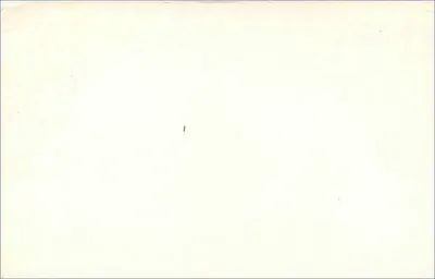 Carta postal aérea — selo 6d Elizabeth II — editor não visível — Verso