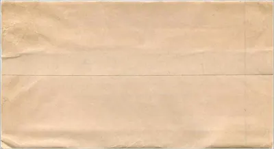 Enveloppe postale — tarif réduit pour papiers imprimés — timbre 4d — Verso