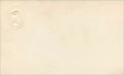 Carte postale anglaise — texte imprimé — timbre de 1/2 penny — Verso