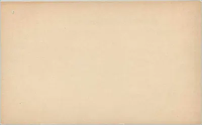 Cartão postal britânico — recto vazio — selo de ½ penny Victoria — Verso