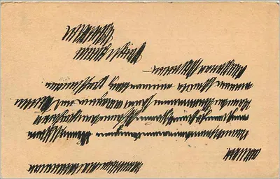 Constantinopla — carta postal britânica com selo de um penny — editor União Postal Universal — Verso