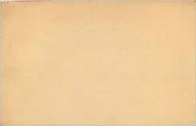 Carta postal britânica — selo de 1 penny vermelho — editor Royal Mail — Verso
